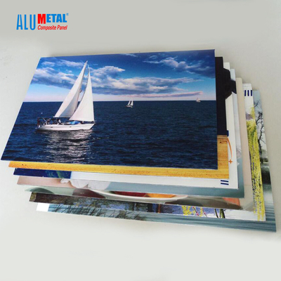 6mm Tanda PE Aluminium Composite Panel Sandwich Board Nano Tahan Api