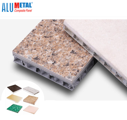 Panel Sarang Lebah Batu Tahan Api Nano Aluminium Composite 6mm Marine