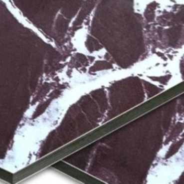 Panel Komposit Aluminium Marmer 4mm Panel Komposit Aluminium Dilapisi PVDF