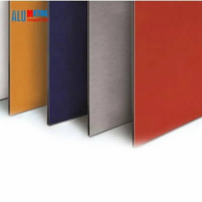 Panel Komposit Aluminium PVDF 4mm Untuk Aplikasi Luar Ruangan