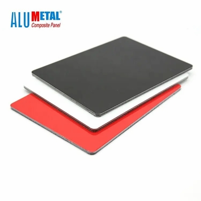 Alumetal ACM ACP Panel Aluminium Composite Facade Untuk Signage Iklan