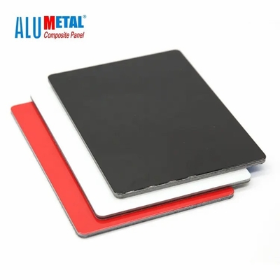 Alumetal ACM ACP Panel Aluminium Composite Facade Untuk Signage Iklan