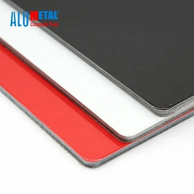 Alumetal ACM ACP Panel Aluminium Composite Facade Untuk Signage Iklan
