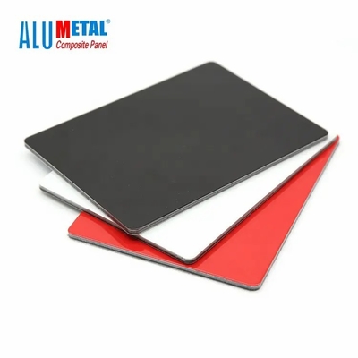 Alumetal ACM ACP Panel Aluminium Composite Facade Untuk Signage Iklan