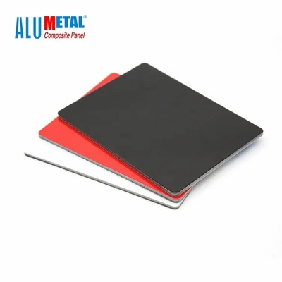 Alumetal ACM ACP Panel Aluminium Composite Facade Untuk Signage Iklan
