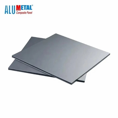 Bahan partisi luar alummetal acm panel komposit aluminium acp