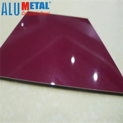 Alumetal 2mm 3mm 4mm 5mm 6mm ACM Alucobond Aluminium Cladding ACP Sheet 4x8 Composite Panel untuk Panel Dinding