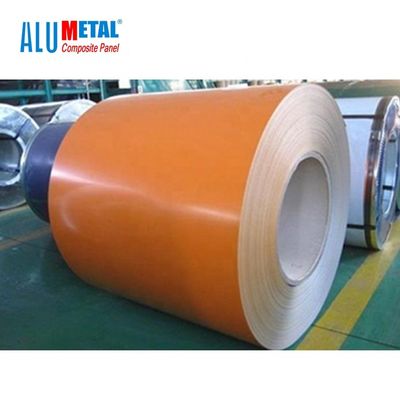 3003 Pre Painted Coated Aluminium Coil Polietilen Tidak Beracun 6mm 1220X2440mm