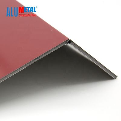 3000mm 0.2mm Aluminium Cladding Board Dinding Apartemen Panel Komposit Atap AA5005