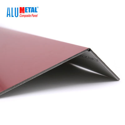 3000mm 0.2mm Aluminium Cladding Board Dinding Apartemen Panel Komposit Atap AA5005
