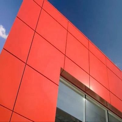 Fasad 6mm PVDF Aluminium Composite Panel Cladding Panel 3000mm