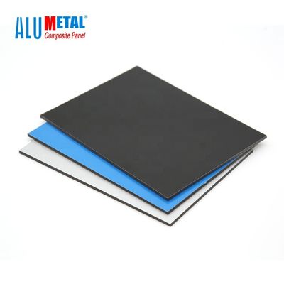 6mm Dibond 1500 X 4000mm PE Aluminium Composite Panel Sandwich Board Nano Tahan Api
