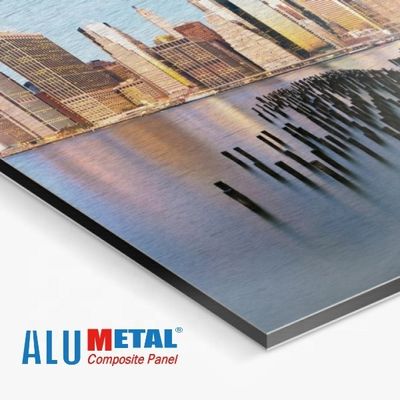 Paduan 3003 PE Aluminium Composite Panel