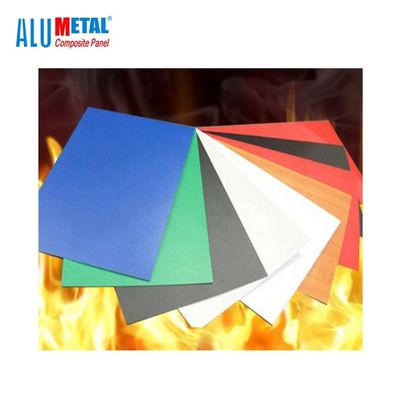 3mm Acm Eksterior Tahan Api Aluminium Composite Panel 1570mm Curtain Wall Colors FEVE Coating