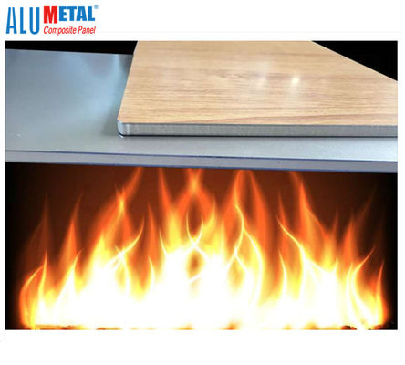 3mm Tebal Dinding Eksterior Aluminium Composite Panel 8x4 Foil Dekorasi 6000mm Lembar AA3003