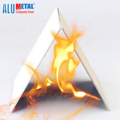 3mm Tebal Dinding Eksterior Aluminium Composite Panel 8x4 Foil Dekorasi 6000mm Lembar AA3003