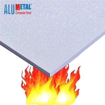 Panel Komposit Aluminium Tahan Api Nano A2 / B1 Kelas 1220x2440mm