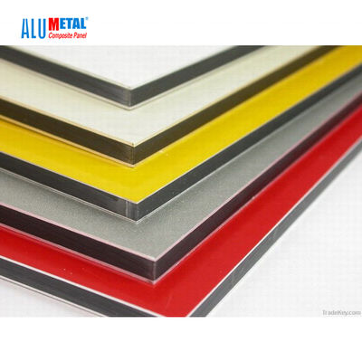 FEVE Non Combustible 5000mm Arsitektur Cladding Panel 2mm Tebal Aluminium Sheet AA3003