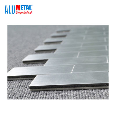 2000mm 8mm Cermin Dipoles Aluminium Sheet AA3003 Ketahanan Aus Nacreous