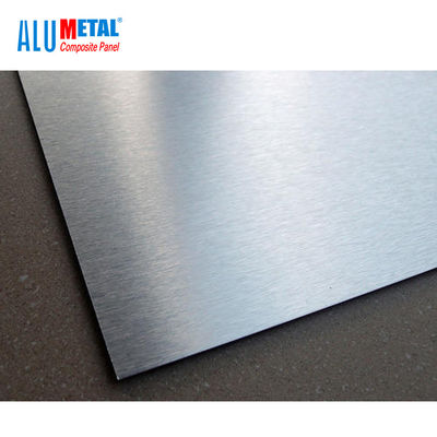 2000mm 8mm Cermin Dipoles Aluminium Sheet AA3003 Ketahanan Aus Nacreous