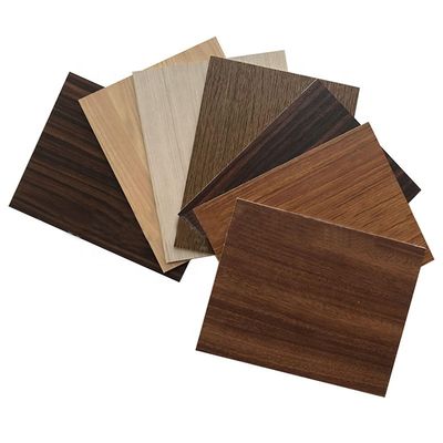 2000mm Dinding Eksterior 4mm Lembar Bahan Panel Komposit Aluminium Kayu