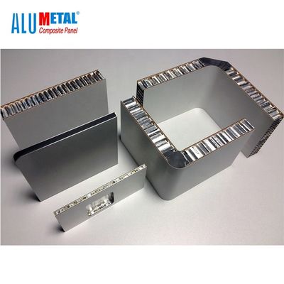 10mm 1250mm Plastik Aluminium Honeycomb Panel Board Sheets LDPE Core