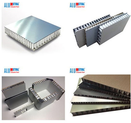 4 X 8 500mm 10000mm Aluminium Honeycomb Panel Marine 4mm Sandwich Panel SGS