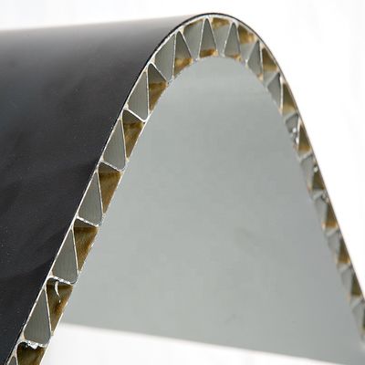 A2 2.5mm 2200mm Aluminium Honeycomb Composite Panel Sheet Luar 4x8 Lembar Bukti Cetakan