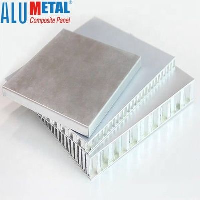 3 &quot;H18 Polypropylene Honeycomb Core FRP Panel Acm Signage Material 5mm Aluminium Sheet