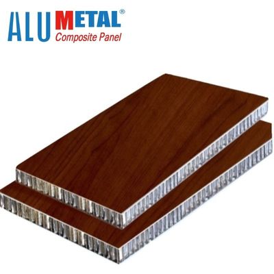 3 &quot;H18 Polypropylene Honeycomb Core FRP Panel Acm Signage Material 5mm Aluminium Sheet