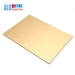800 X 2440 Mm ACP Honeycomb Aluminium Sheet Composite Panel 0.3mm Untuk Fasad