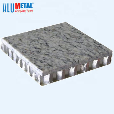 2MM Aluminium Plastik Ringan Batu Honeycomb Panel 1020MM A2 Tidak Mudah Terbakar