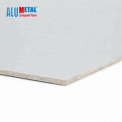0.50mm B1 Arsitektur Tahan Api Aluminium Composite Panel 3000mm PVDF Coating