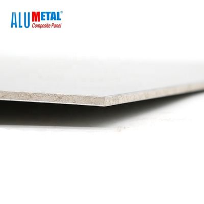B1 1250mm Panel Dinding Panel Komposit Aluminium Tahan Api Untuk Garasi 0.50mm