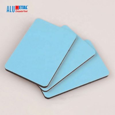 3mm Acm Eksterior Tahan Api Aluminium Composite Panel 1570mm Curtain Wall Colors FEVE Coating