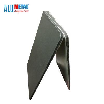 PVDF Dilapisi ACM Metal Composite Panel 0.55mm Elzinc 960mm Antibakteri