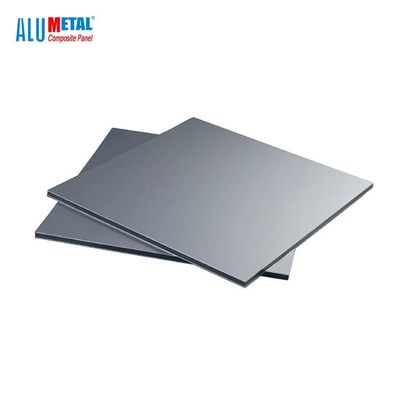 4mm Titanium Zinc Metal Composite Panel Cetakan Bukti Rheinzink 1000mm Perunggu Selesai