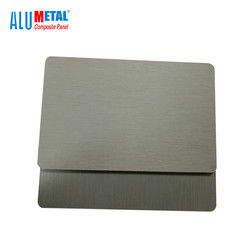4mm Titanium Zinc Metal Composite Panel Cetakan Bukti Rheinzink 1000mm Perunggu Selesai