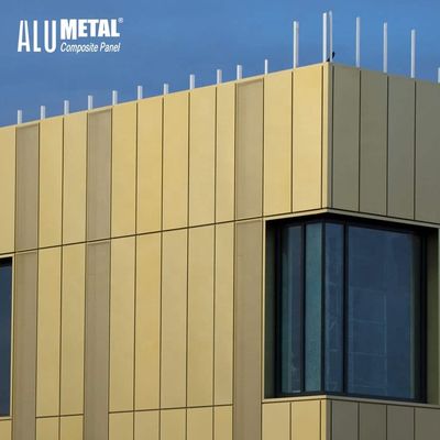Panel Komposit Logam Bukti Cetakan 4mm