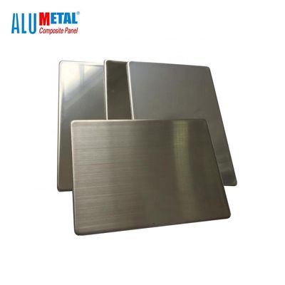 Panel Komposit Logam Bukti Cetakan 4mm