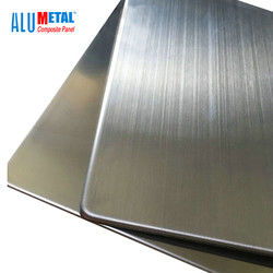 Panel Komposit Logam Bukti Cetakan 4mm