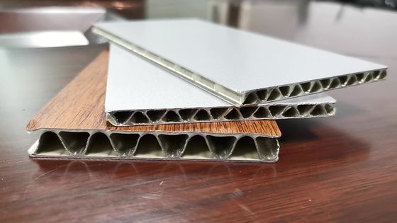 5MM AA3003 Panel Dinding Komposit Aluminium Logam Cladding 1220mm