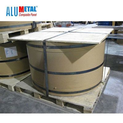 Paduan 3003 6mm Dekoratif Dilapisi Aluminium Coil Sheet Panel 1220mm X 2440 Mm H26