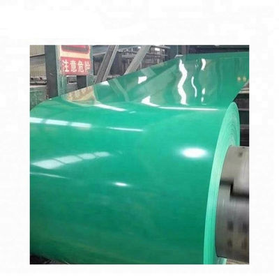 Berwarna 8011 2500MM Coated Aluminium Coil PVC Coated Aluminium Trim Coil 0,06MM