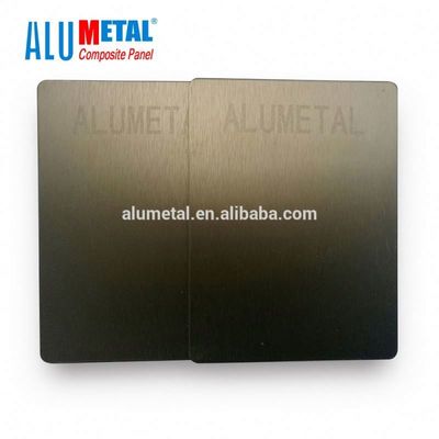 Lembar Fabrikasi Plat Aluminium Anodized PE Dilapisi 1500mm 0.50mm AA5005