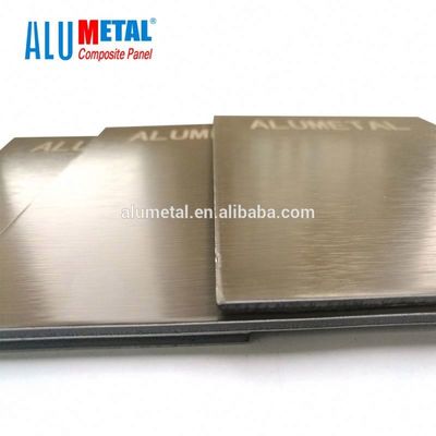 Lembar Fabrikasi Plat Aluminium Anodized PE Dilapisi 1500mm 0.50mm AA5005