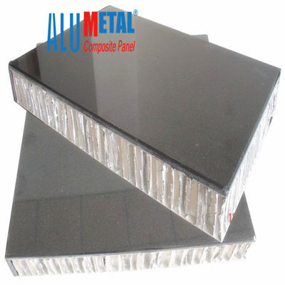 PVDF Coating Plastik Honeycomb Stone Cladding Board 200mm 1300mm
