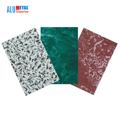 AA3003 Black Aluminium Composite Sheet Metal Panels Antibakteri 4mm 0.05mm