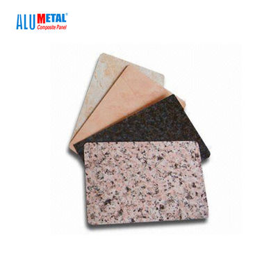 AA3003 Black Aluminium Composite Sheet Metal Panels Antibakteri 4mm 0.05mm