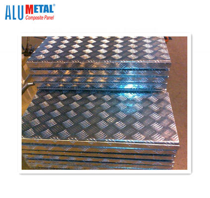 Panel Lantai Aluminium Honeycomb 1220mm 0.12mm A2 FR Honeycomb Laminated Panels